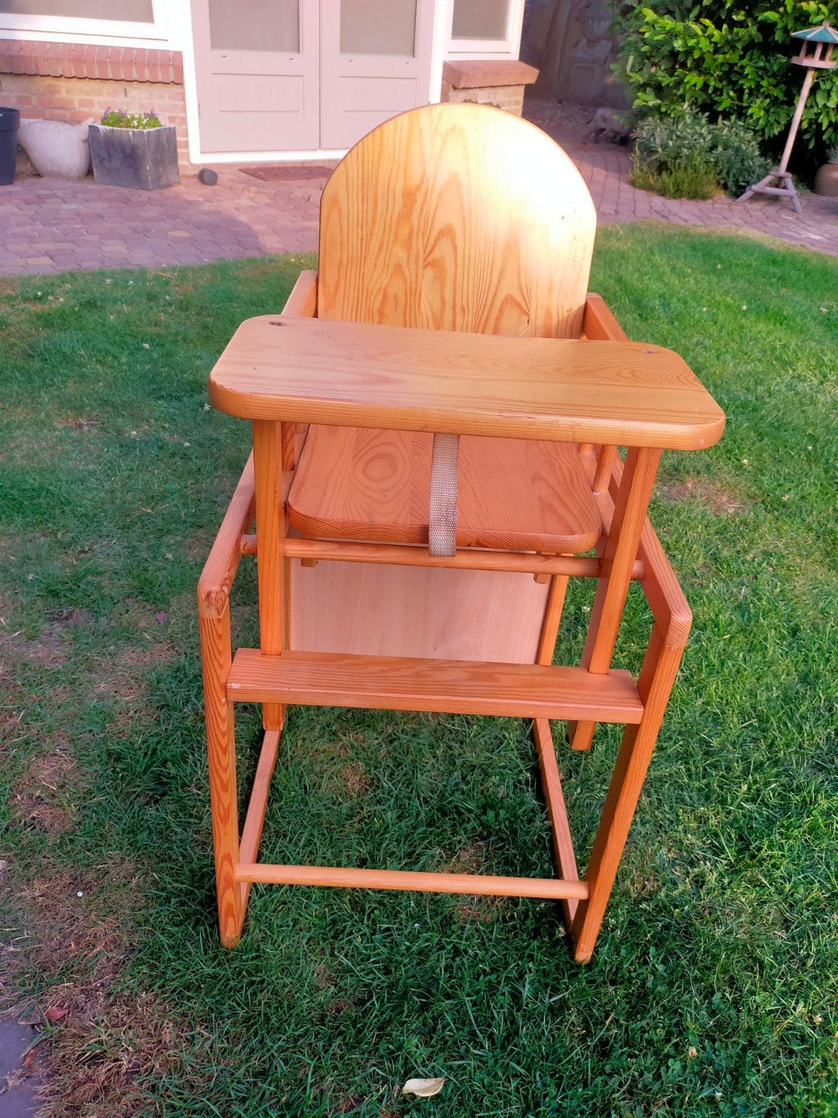 Houten kinderstoel, Kinderen en Baby's, Kinderstoelen, Ophalen, Gebruikt, Overige typen