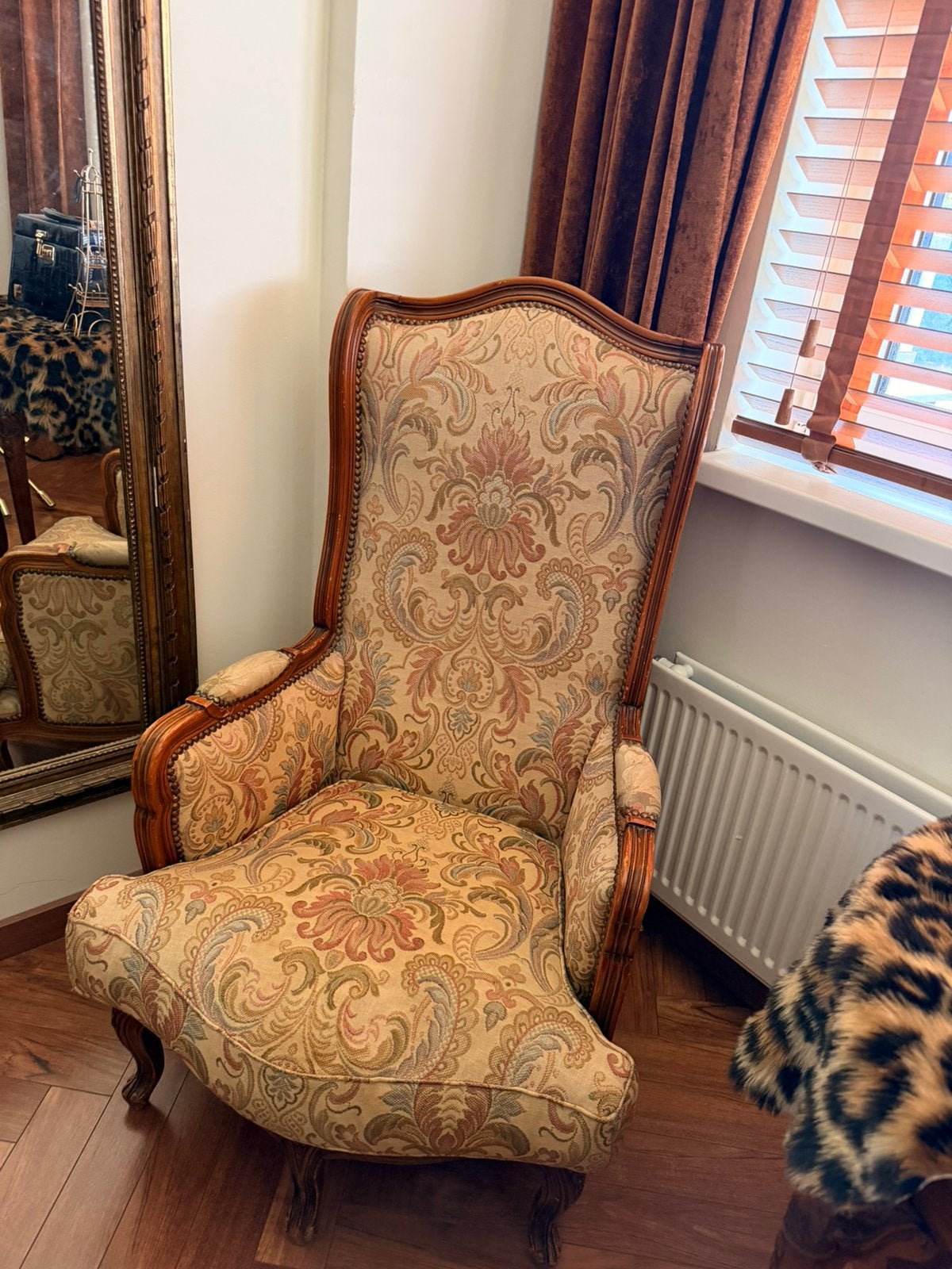 Louis XV dames fauteuil, Huis en Inrichting, Fauteuils, Ophalen of Verzenden, Gebruikt, Minder dan 50 cm