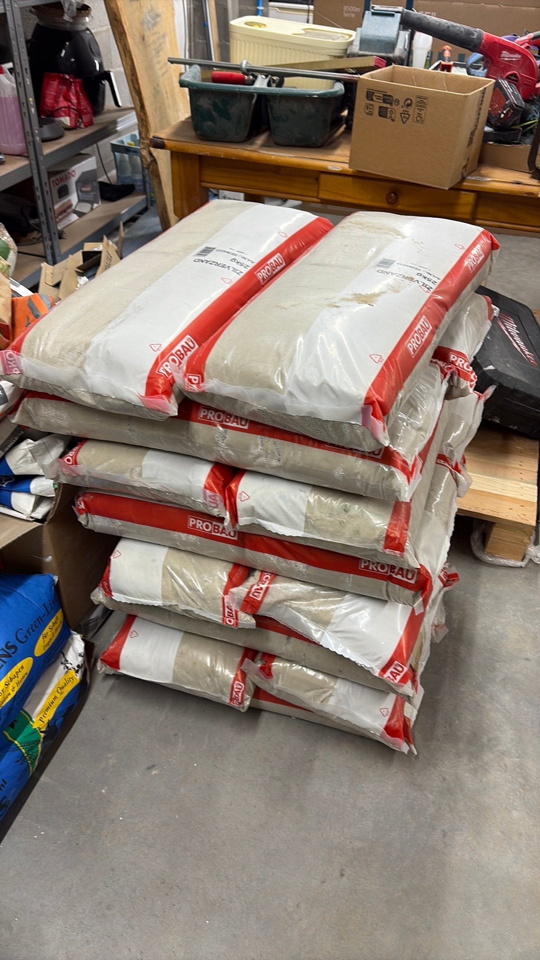 Zilverzand 16x25kg, Ophalen, Nieuw