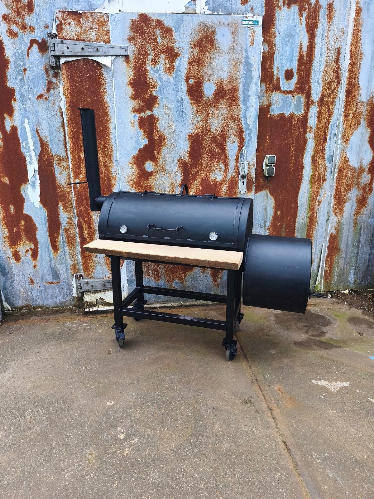Nieuwe 20" 8mm offset smoker, bbq, Ophalen, Nieuw
