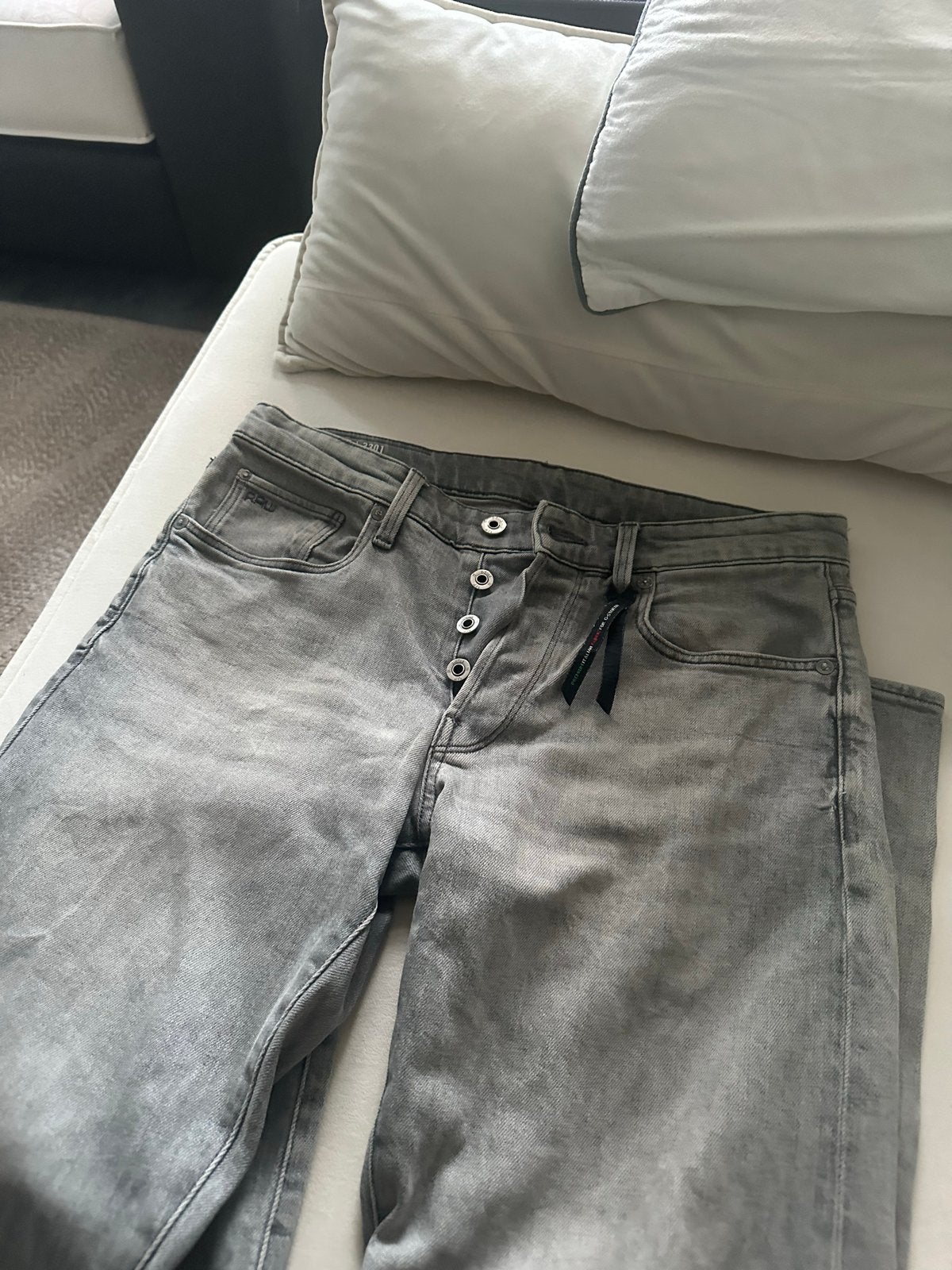 G-Star RAW grijze jeans - Zo goed als nieuw, Ophalen of Verzenden, Zo goed als nieuw, Grijs, W33 - W34 (confectie 48/50)