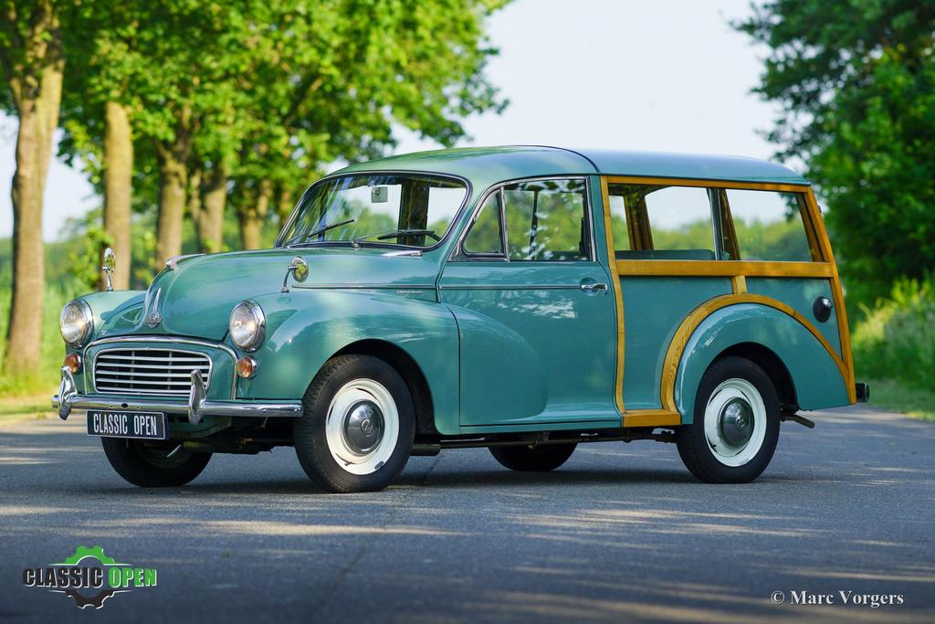 Morris Minor, Auto's, Handgeschakeld, Groen, Stationwagon, Overige kleuren