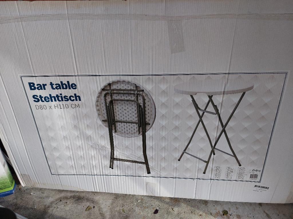 Tuin, Tuin en Terras, Tuintafels, Ophalen, Gebruikt, Rond