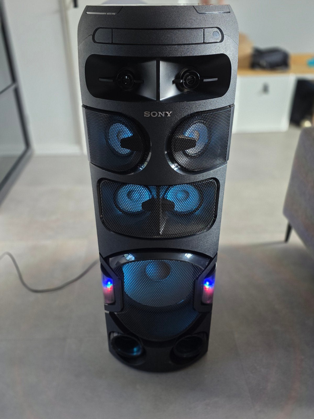 Sony MHC-V82D High Power Audio Systeem met Bluetooth, Ophalen, Gebruikt, Losse componenten, Cd-speler