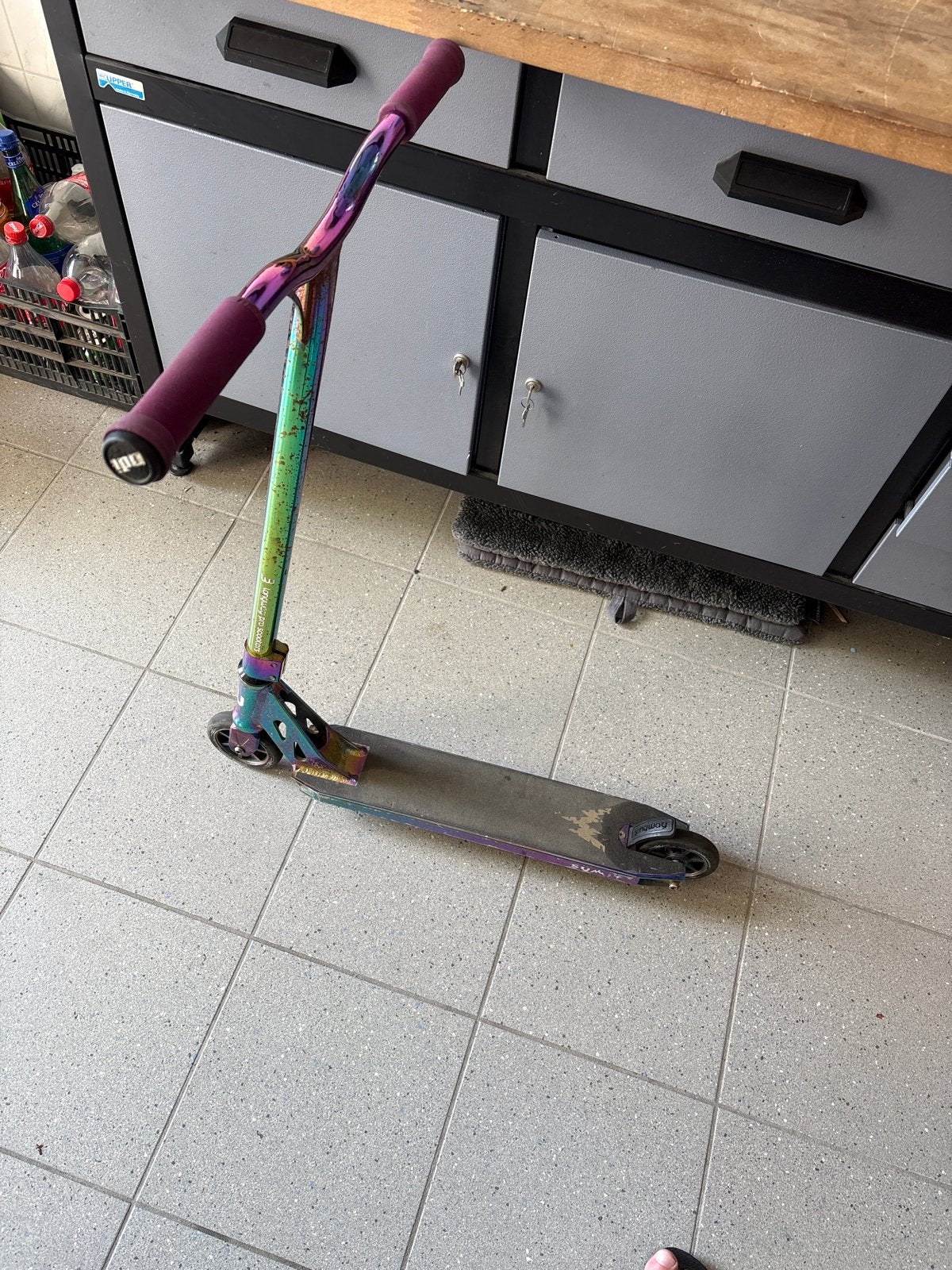 Gebruikte stuntstep, Fietsen en Brommers, Steps, Ophalen of Verzenden, Gebruikt, Overige typen