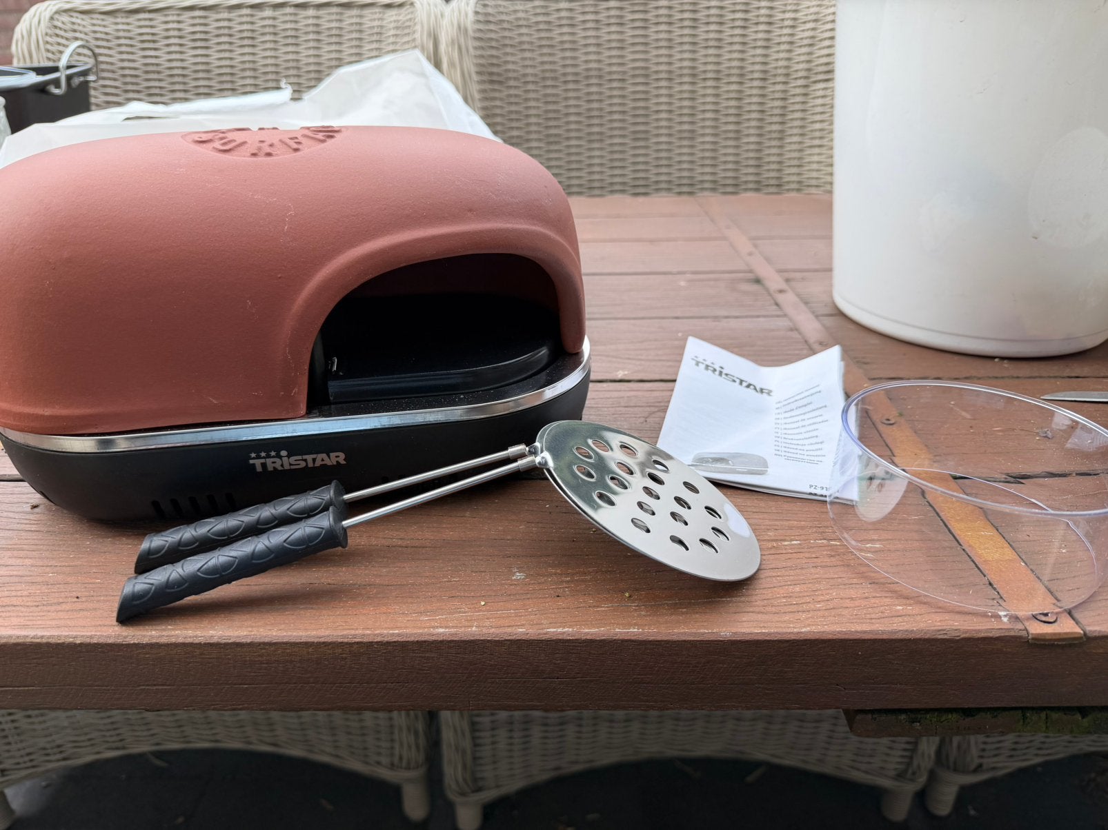 Mini pizza oven nieuw, Ophalen, Zo goed als nieuw