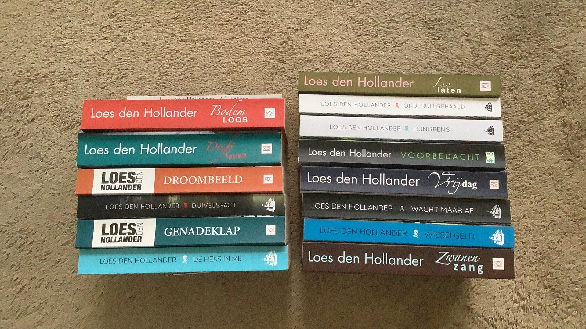 Loes den Hollander 15x: Pijngrens - Wisselgrld - Zwanenzang, Ophalen of Verzenden, Zo goed als nieuw, Nederland