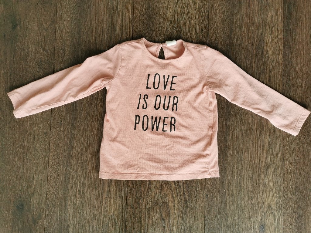 Longsleeve, Kinderen en Baby's, Ophalen of Verzenden, Zo goed als nieuw, Meisje, Shirt of Longsleeve