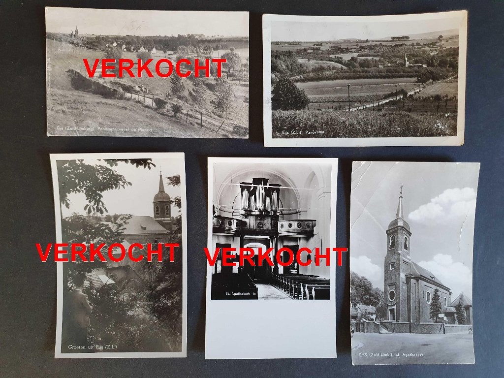 Ansicht Collectie EYS eijs (2x), Ophalen of Verzenden, Voor 1920, Limburg