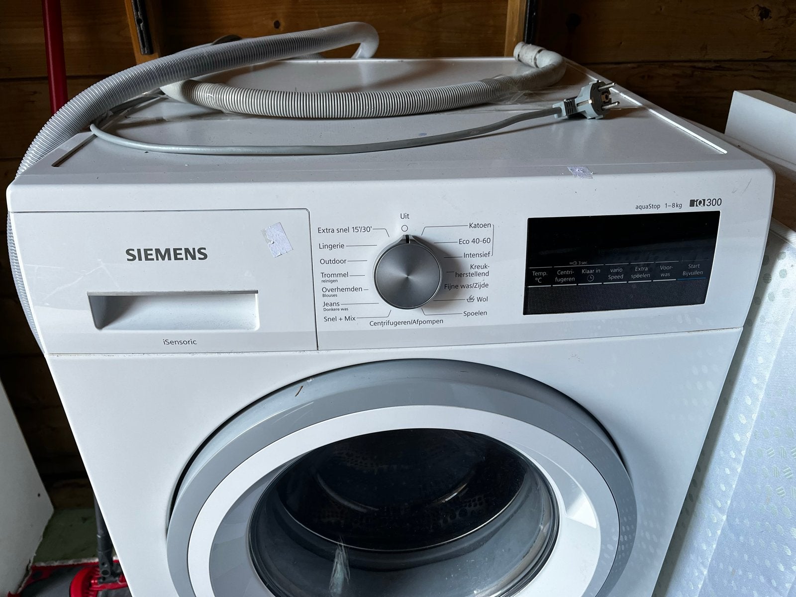 Siemens iQ300 Voorlader Wasmachine 8kg, Witgoed en Apparatuur, 1200 tot 1600 toeren, 8 tot 10 kg, Ophalen of Verzenden, Zo goed als nieuw
