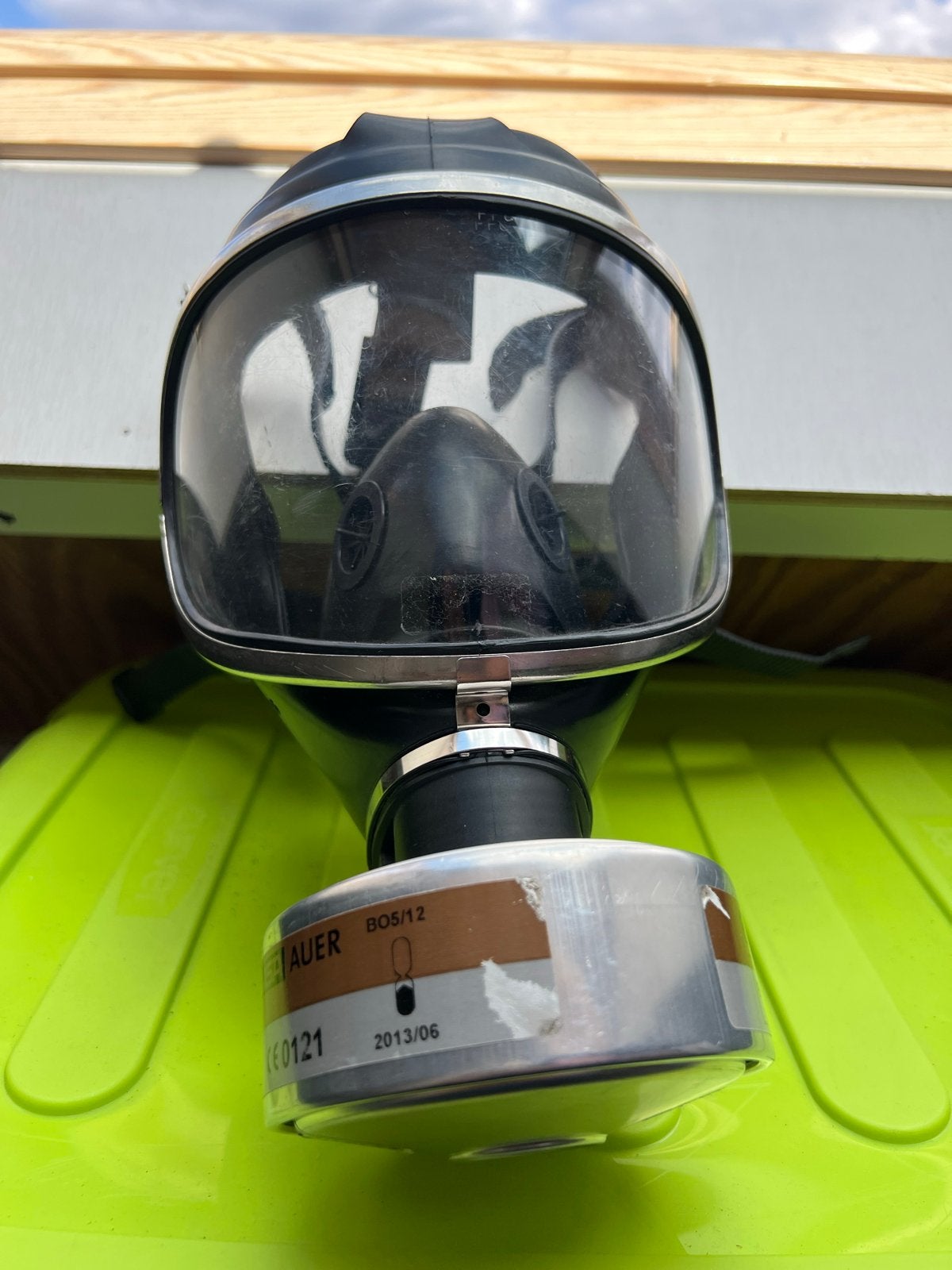 Gezichtmasker, Ophalen