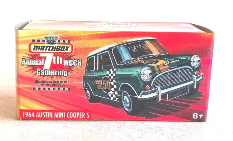 Matchbox Mini Cooper S " 7e Annual MCCH Gathering" 2009., Hobby en Vrije tijd, Modelauto's | Overige schalen, Ophalen of Verzenden