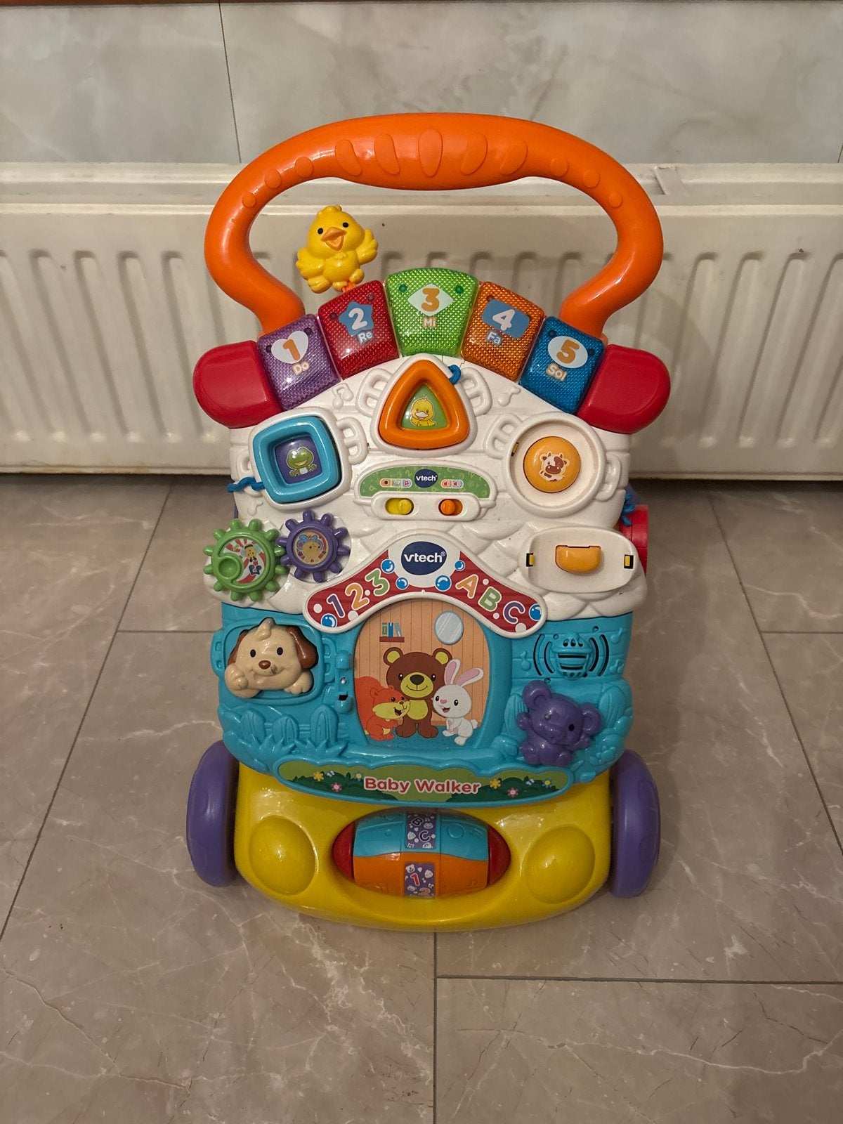 VTech Baby Walker - Interactieve Loopwagen, Ophalen of Verzenden, Gebruikt, Overige typen, Met licht