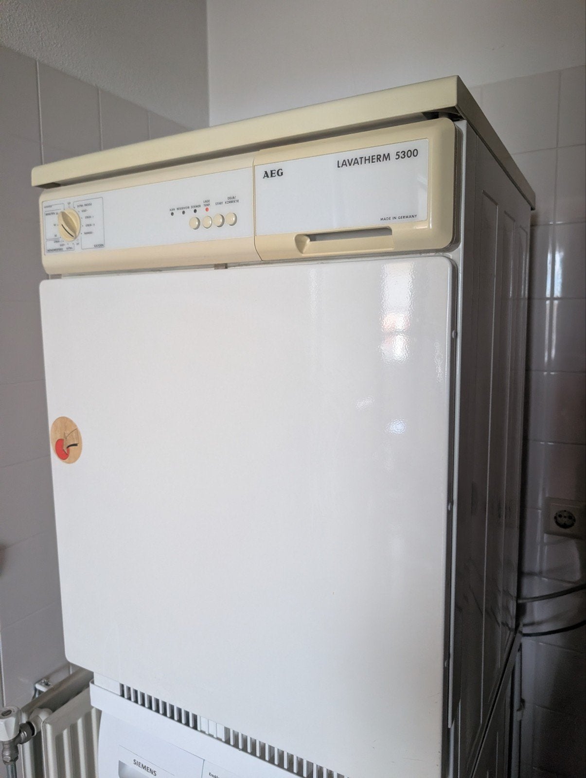 AEG Lavatherm 5300 droger, nog prima werkend, Witgoed en Apparatuur, Ophalen