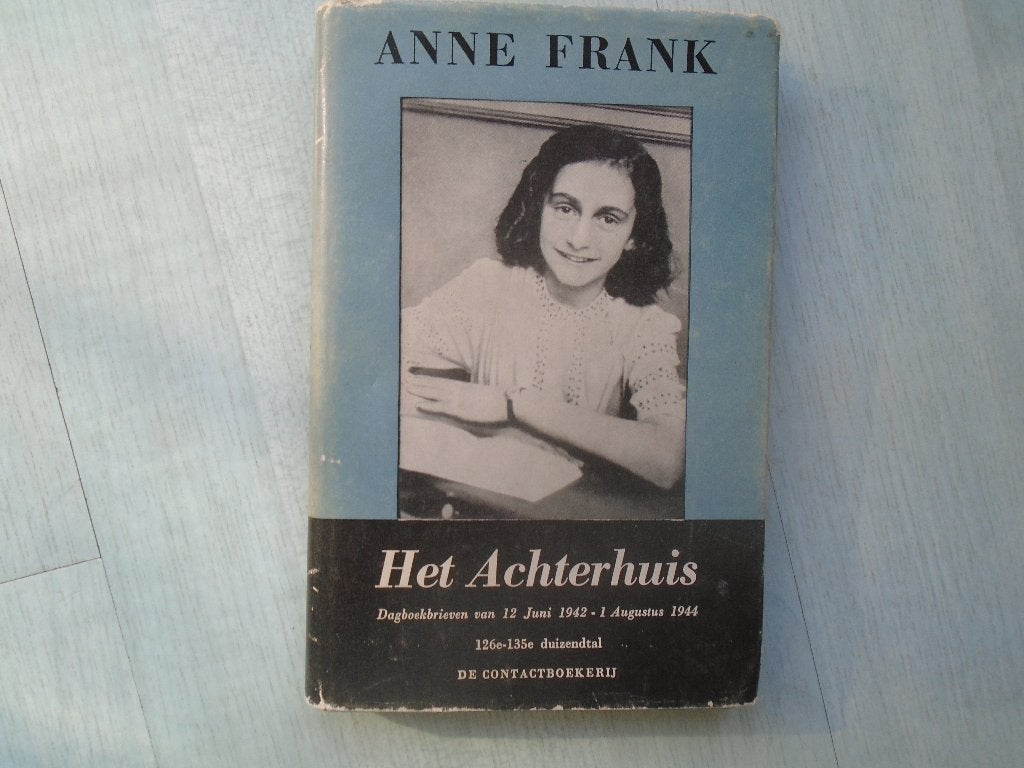 anne frank, het achtehuis 1957, Ophalen of Verzenden, Zo goed als nieuw, Anne Frank