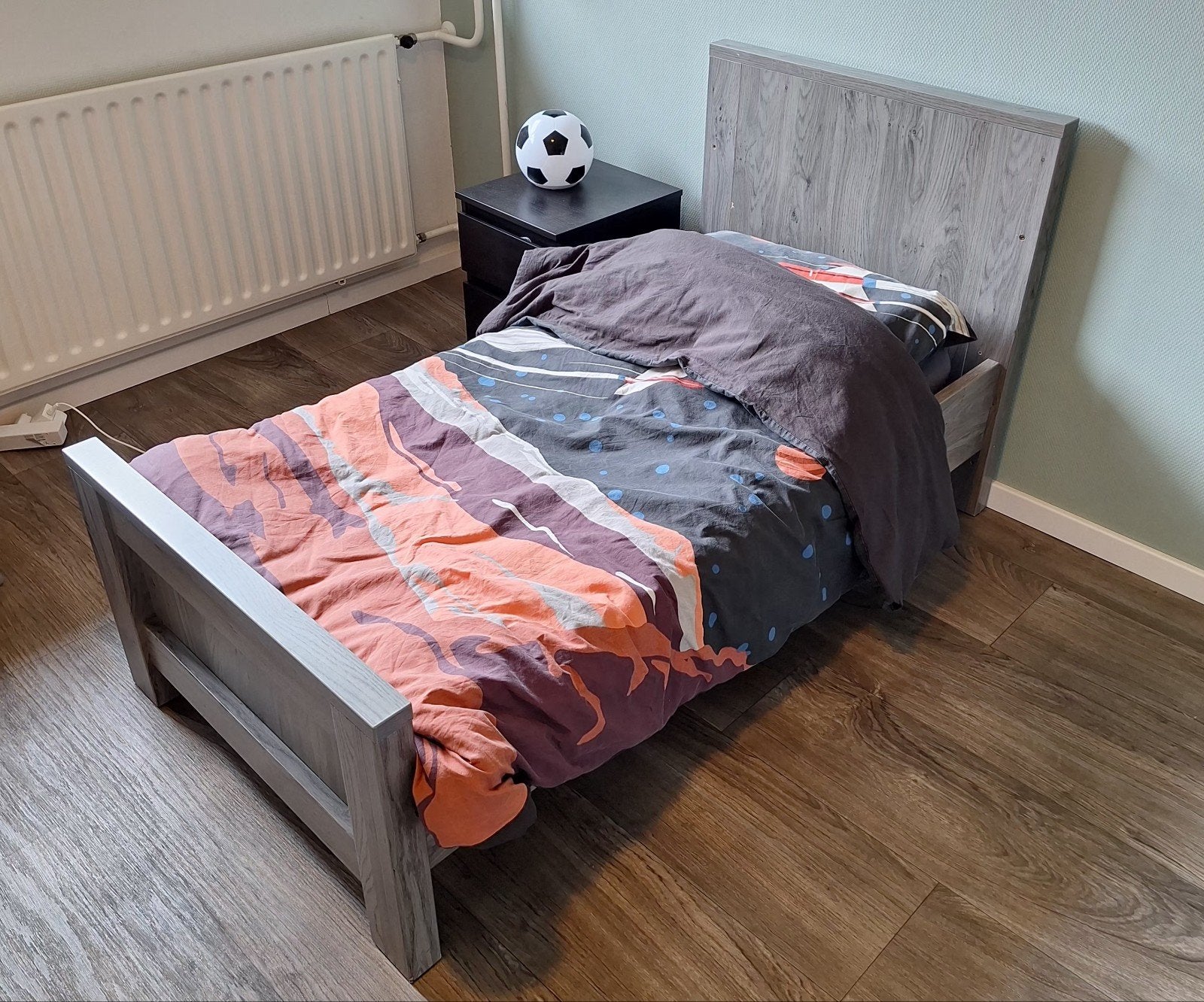 Peuterbed, Ophalen, Gebruikt, Eenpersoons, 190 cm of minder