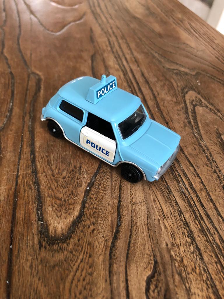 Dinky Toys Mini Clubman Police Auto - Vintage Speelgoed, Kinderen en Baby's, Ophalen of Verzenden, Gebruikt