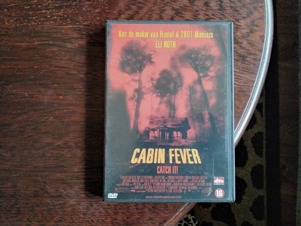 Cabin fever, origineel, Cd's en Dvd's, Dvd's | Horror, Vanaf 16 jaar, Ophalen of Verzenden, Zo goed als nieuw