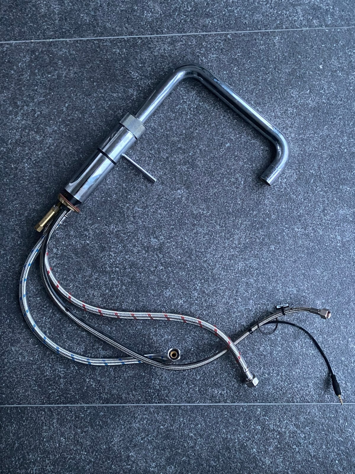 Quooker kraan onderdelen - beschadigd Chrome en hendeltje, Ophalen, Zilver, Metaal, Overige merken