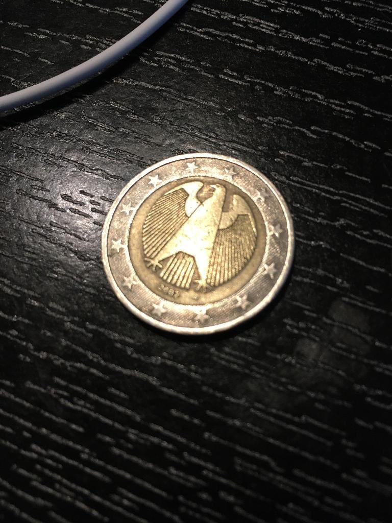 zeldzame munt 2002 duitsland, Koningin Beatrix, Zilver, Euro's, Ophalen of Verzenden