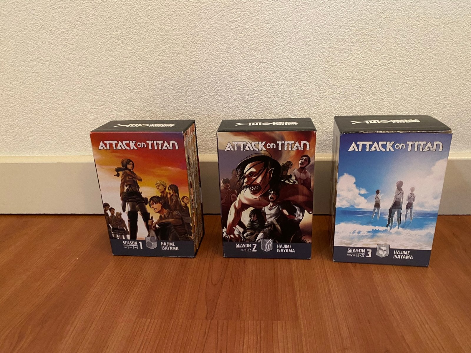 Attack on Titan Manga Box Sets, Boeken, Complete serie of reeks, Ophalen, Zo goed als nieuw