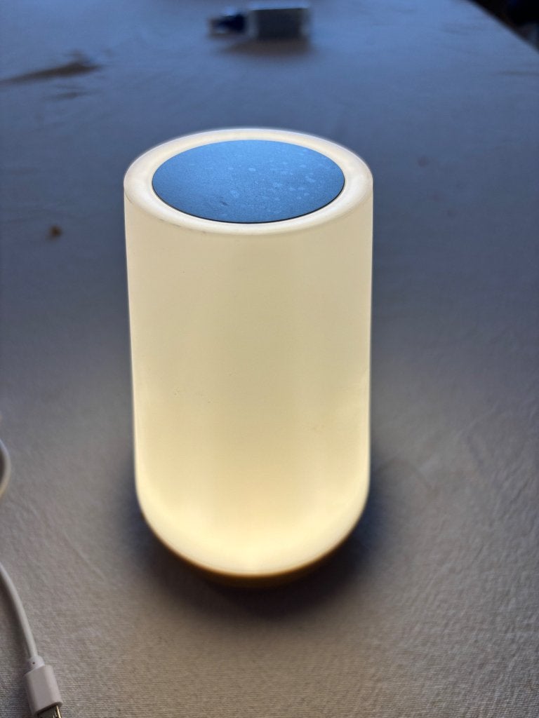 Tafellamp, Huis en Inrichting, Lampen | Tafellampen, Gebruikt, Overige merken, Meerkleurig, Overige stijlen
