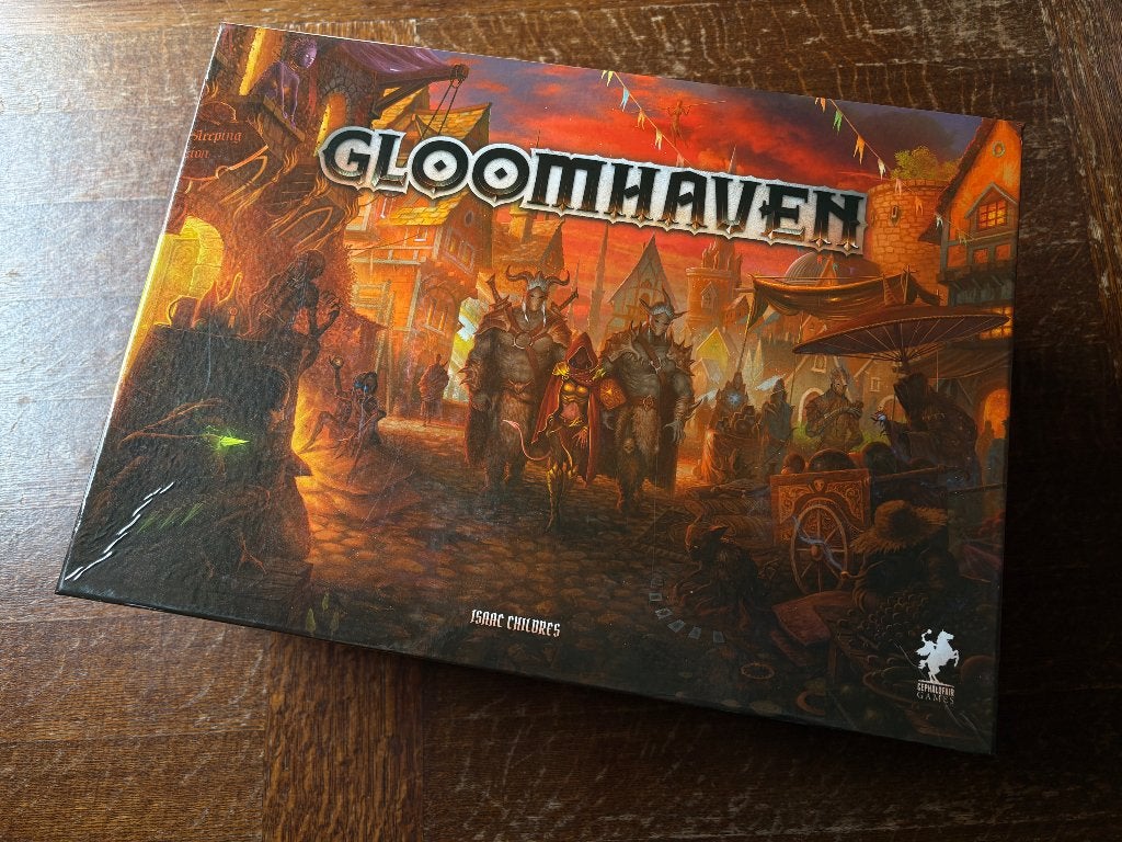 Gloomhaven 2nd Edition, Een of twee spelers, Ophalen, Zo goed als nieuw, Cephalofair Games