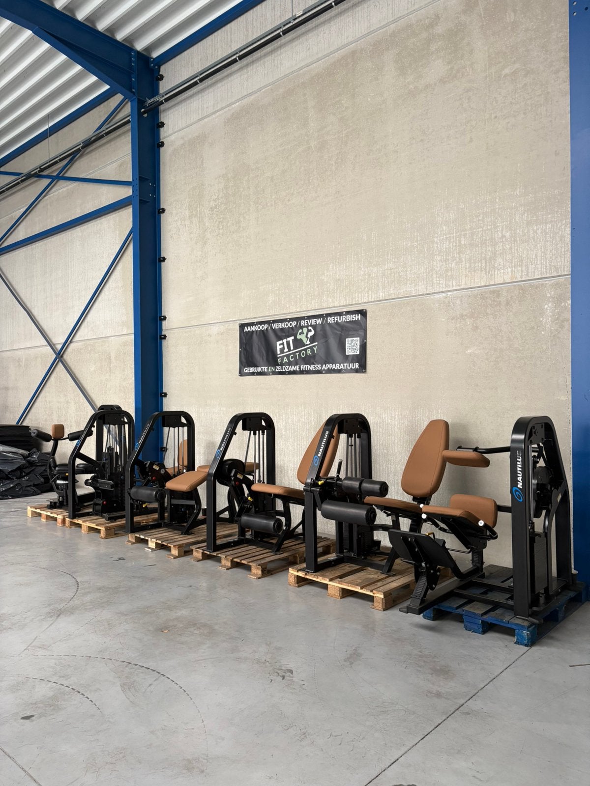 6x Nautilus Nitro Evo apparaten
