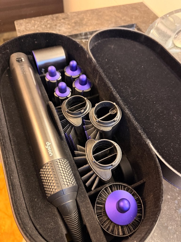 Mooie Dyson Airwrap, Witgoed en Apparatuur, Ophalen of Verzenden, Zo goed als nieuw, Haarverzorging