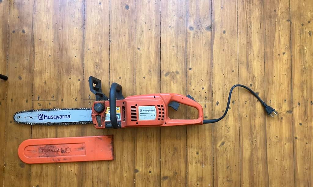 Kettingzaag Husqvarna, Ophalen, Zo goed als nieuw