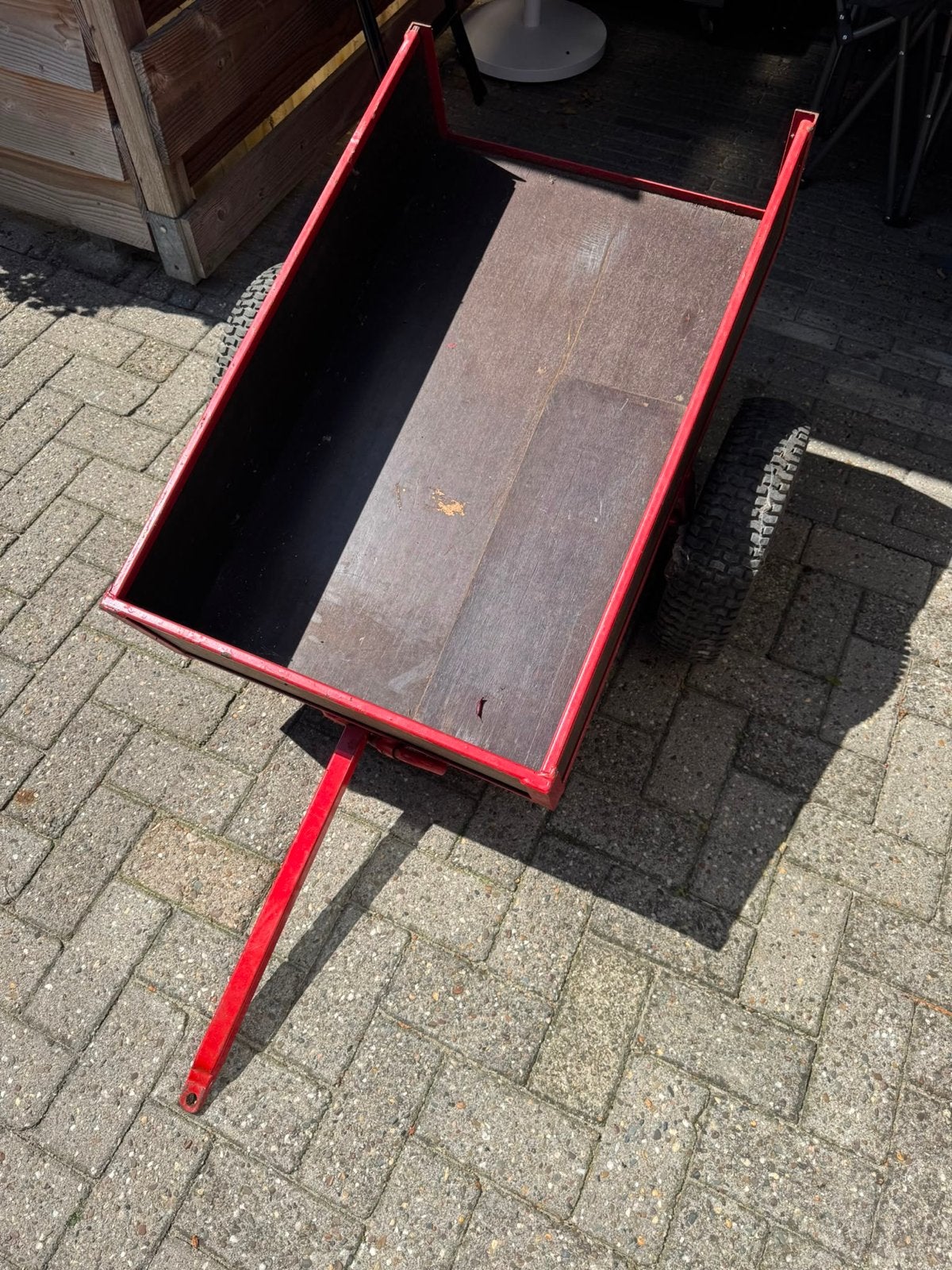 Berg skelter kar - Robuuste aanhanger voor skelter, Ophalen, Gebruikt, Overige typen, 20 tot 40 kg