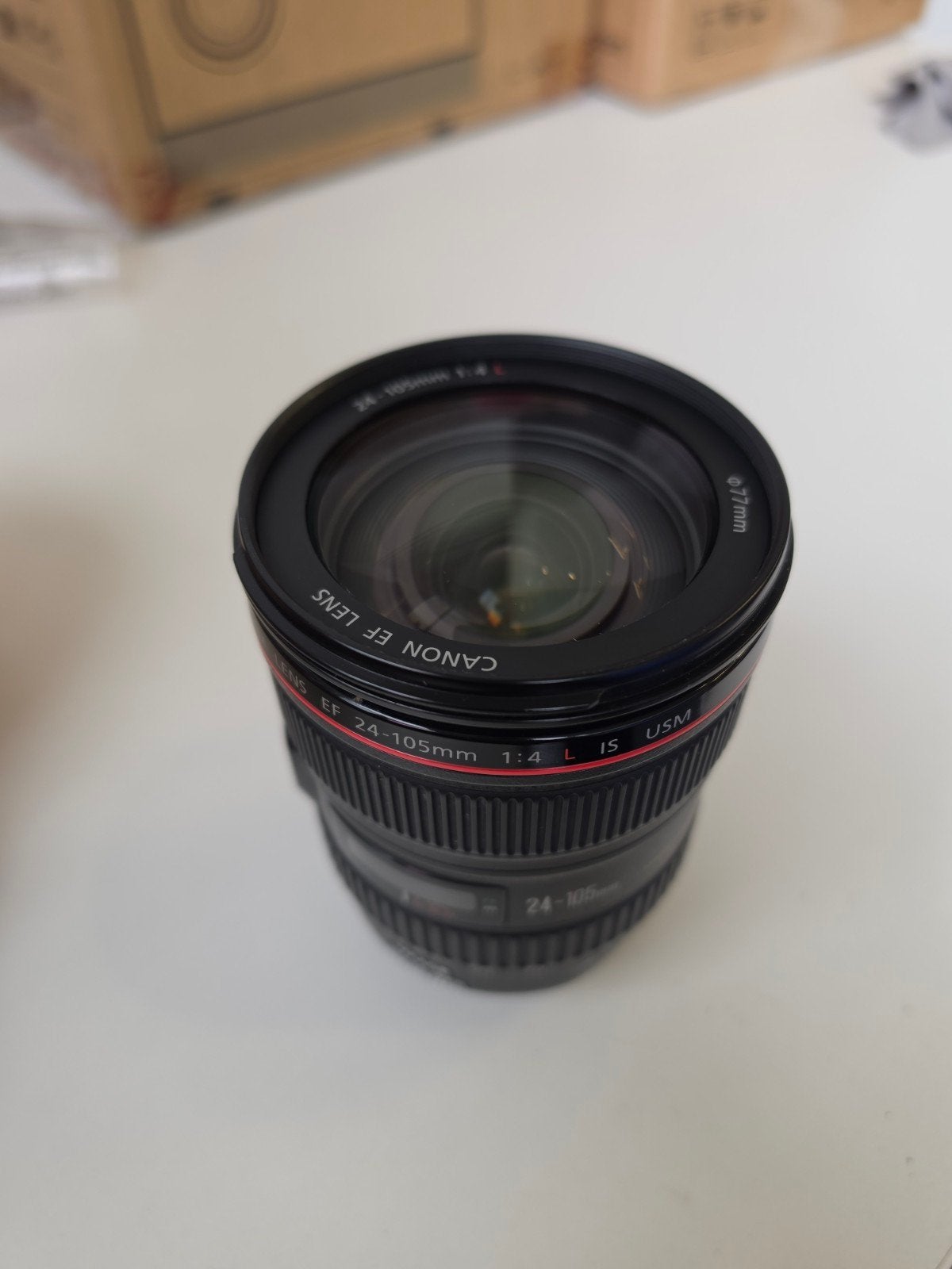 Canon EF 24-105mm f/4 L IS USM Lens, Audio, Tv en Foto, Fotografie | Lenzen en Objectieven, Canon, Ophalen of Verzenden, Zo goed als nieuw