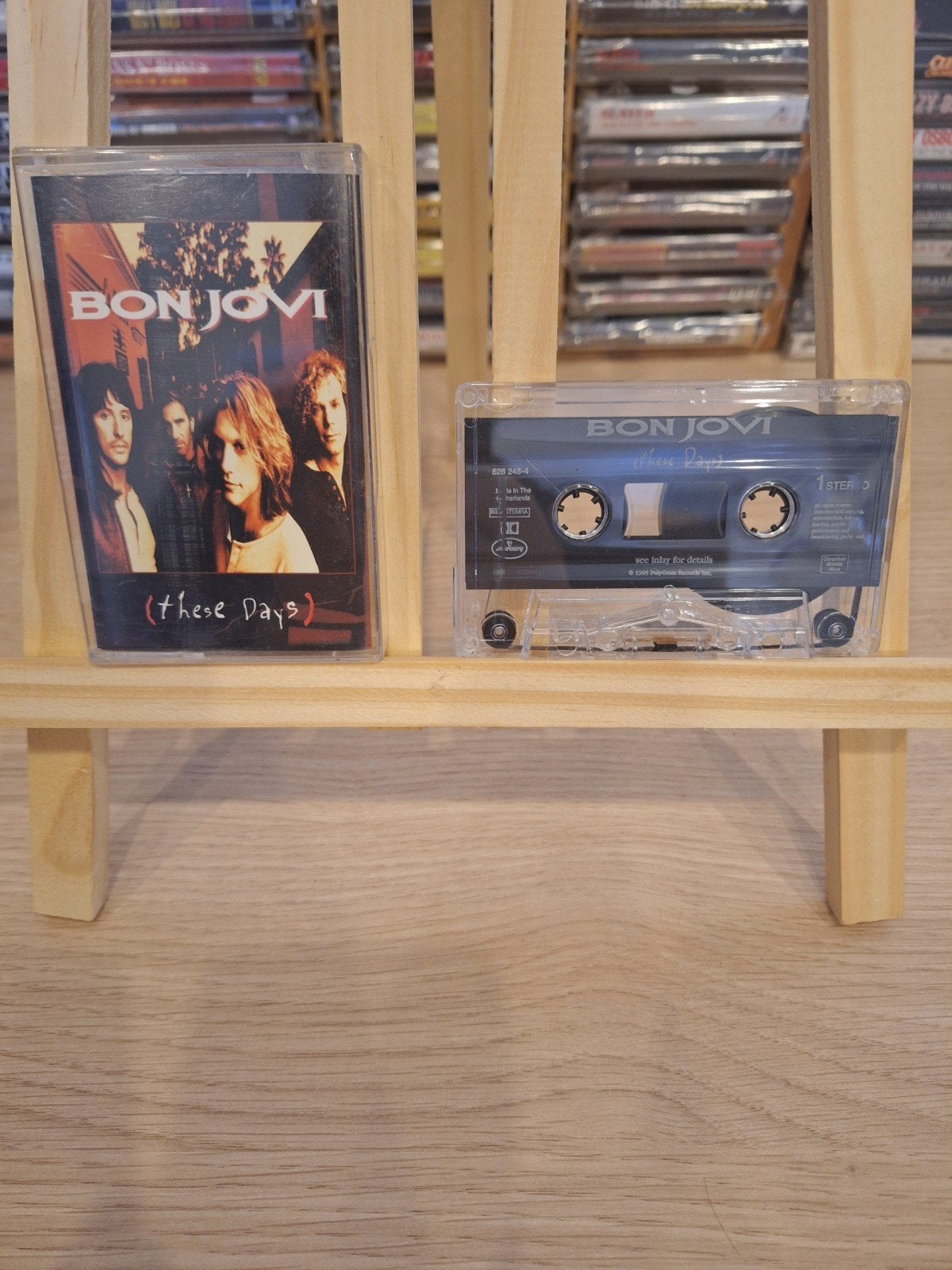 Bon Jovi - These Days Cassette (Pop/Rock), Gebruikt, 1 bandje, Ophalen of Verzenden, Origineel