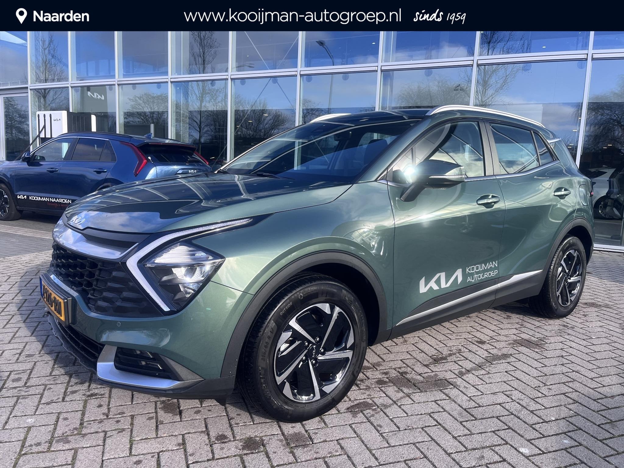 Kia Sportage 1.6 T-GDi HEV DynamicLine DEMO VOORDEEL! Bel on, Stof, Euro 6, 4 cilinders, 1360 kg
