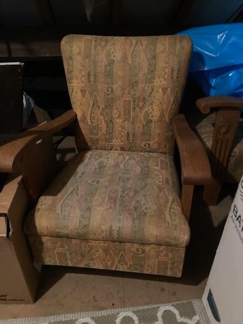 fauteuiltjes jaren 60, 2 stuks, Huis en Inrichting, Fauteuils, Ophalen, Gebruikt, Minder dan 75 cm, Vintage
