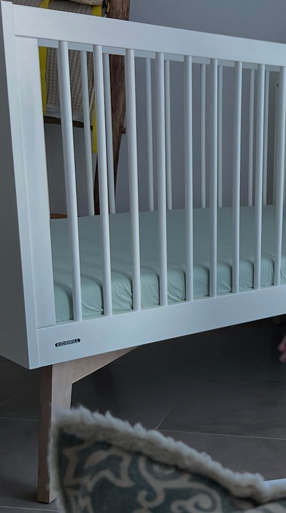 Kidsmill Sixties Ledikant | Meegroeibed |Peuterbed 70x140 cm, Ophalen, Zo goed als nieuw, Ledikant