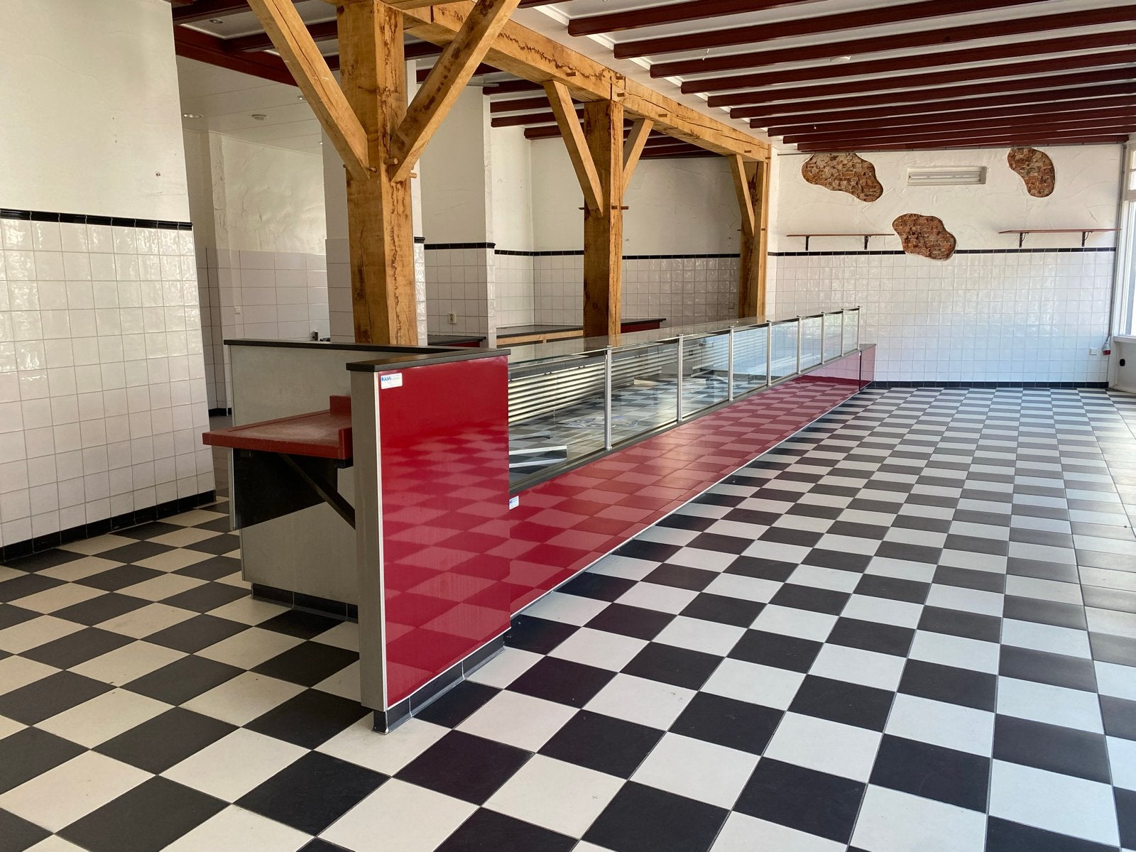 Koelvitrine 8.00 x 1.20 m - Ideaal voor Slagerij/Snackbar, Zakelijke goederen, Ophalen