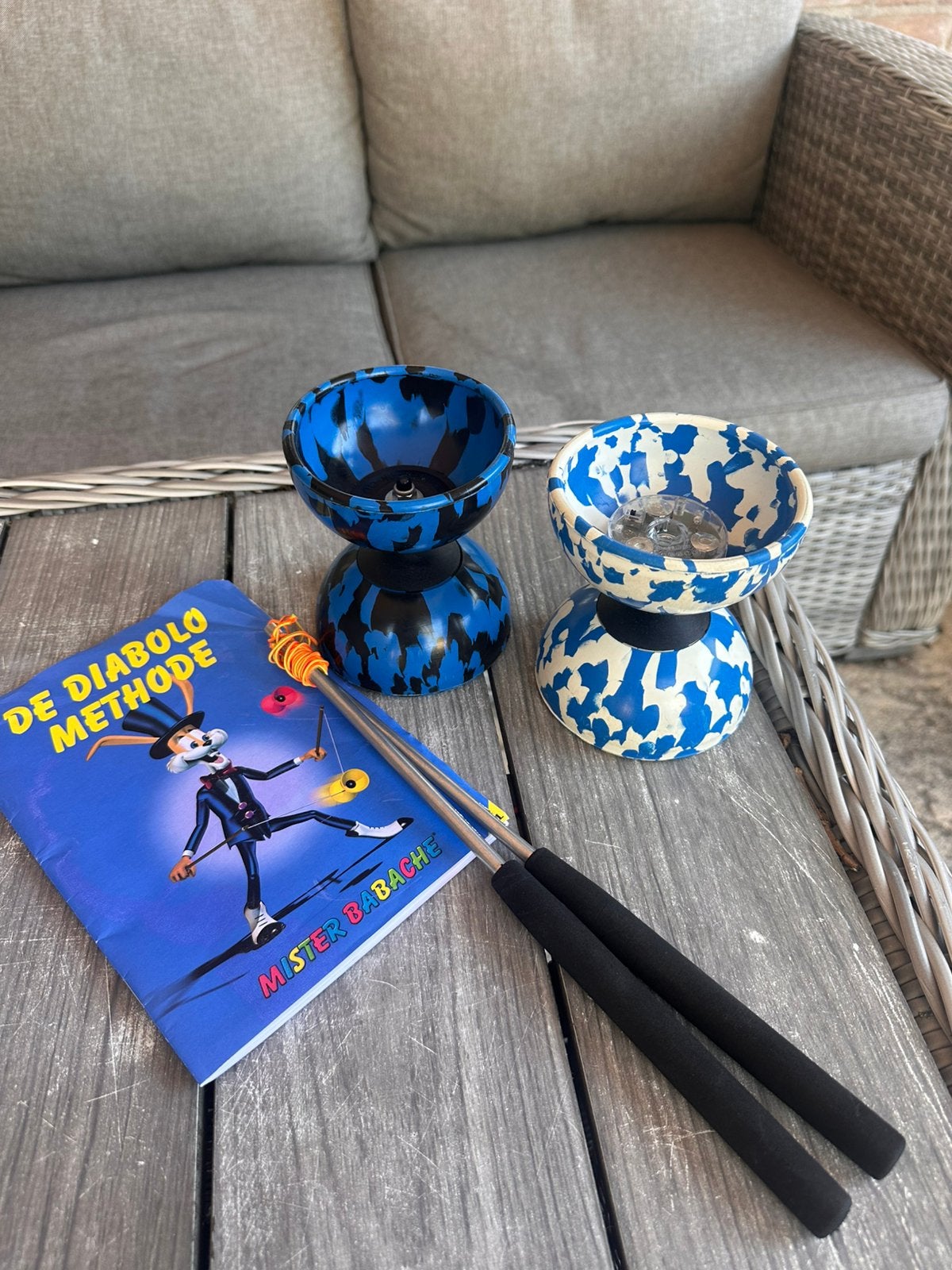 Diabolo, Ophalen, Zo goed als nieuw