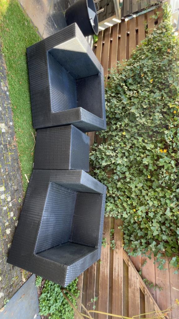 Bellagio tuinstoelen set, Tuin en Terras, Tuinstoelen, Ophalen, Gebruikt, Wicker