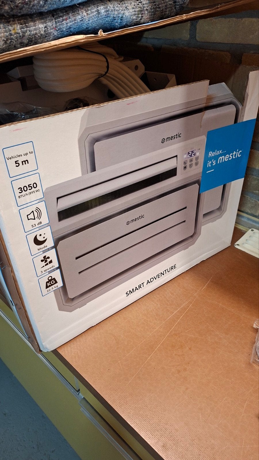 split airco, Ophalen, Minder dan 60 m³, 3 snelheden of meer, Zo goed als nieuw