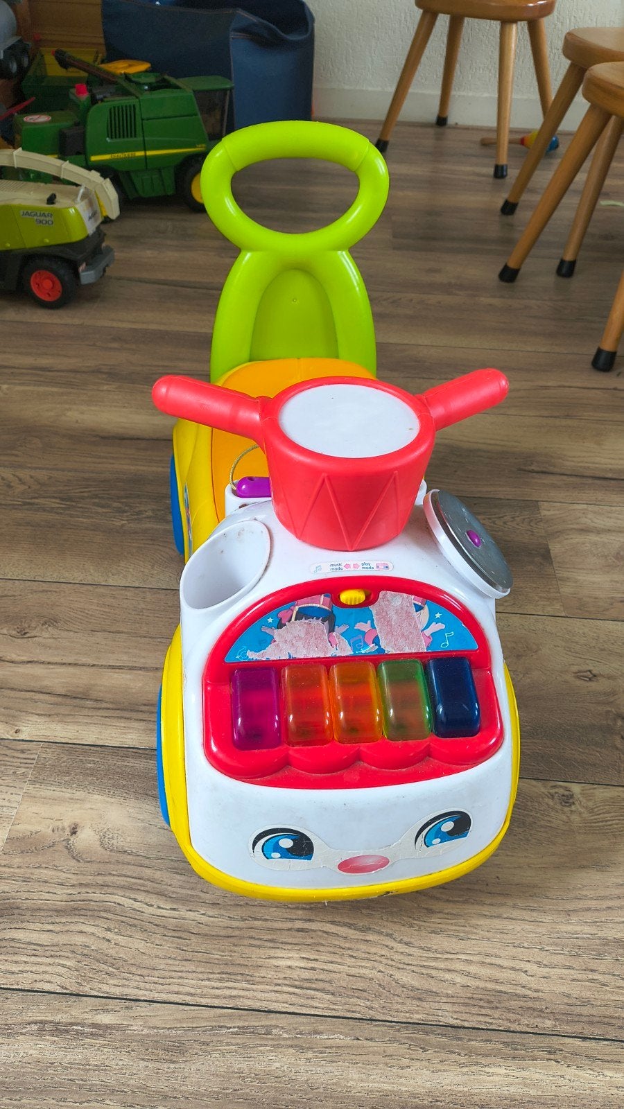 Little People loopauto met muziek en opbergruimte, Ophalen, Gebruikt