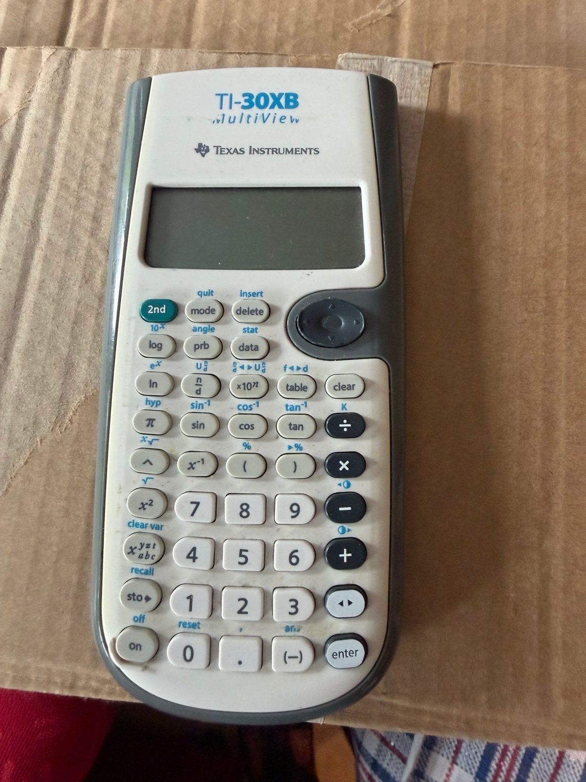 Texas Instruments TI-30XB, Ophalen of Verzenden, Grafische rekenmachine, Gebruikt