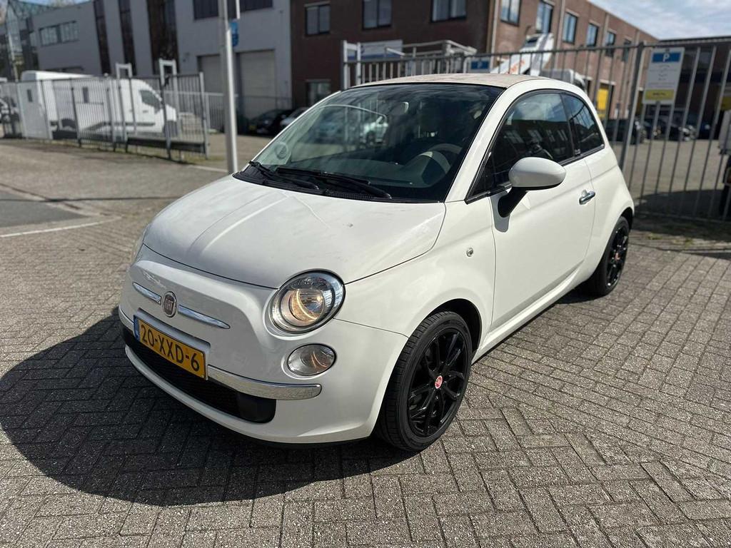 Fiat - 2012 - 500 Cabrio - 0.9 TwinAir Lounge - Personenauto, Auto's, Fiat, Euro 5, Gebruikt, 31 €/maand, Bedrijf