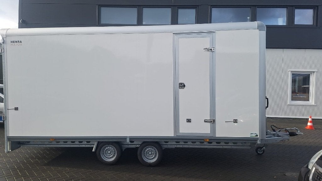 Uniek gesloten Aanhanger{2025} ZGAN bakmaat 5.00x2.45x2.25., Auto diversen, Ophalen of Verzenden, Zo goed als nieuw
