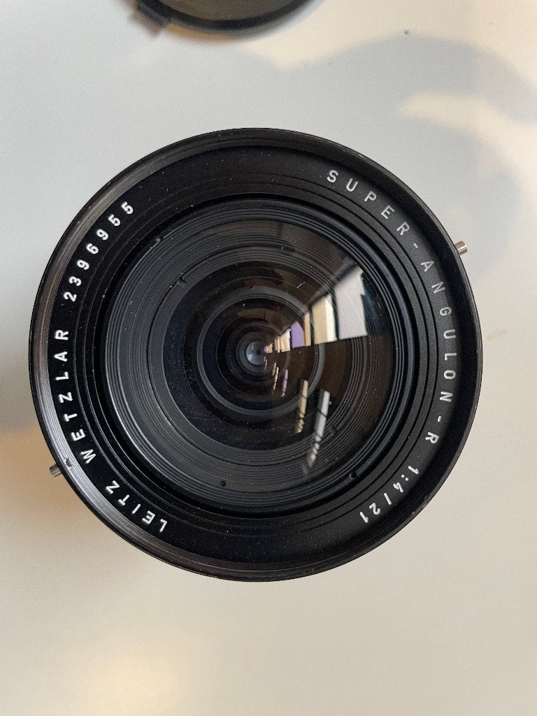 Super Angulon Leitz R 1:4 21mm, Ophalen, Sony E-mount, Gebruikt, Overige typen