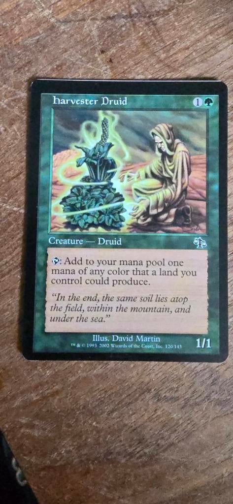Miscut Harvester Druid Judgment, Ophalen of Verzenden, Zo goed als nieuw
