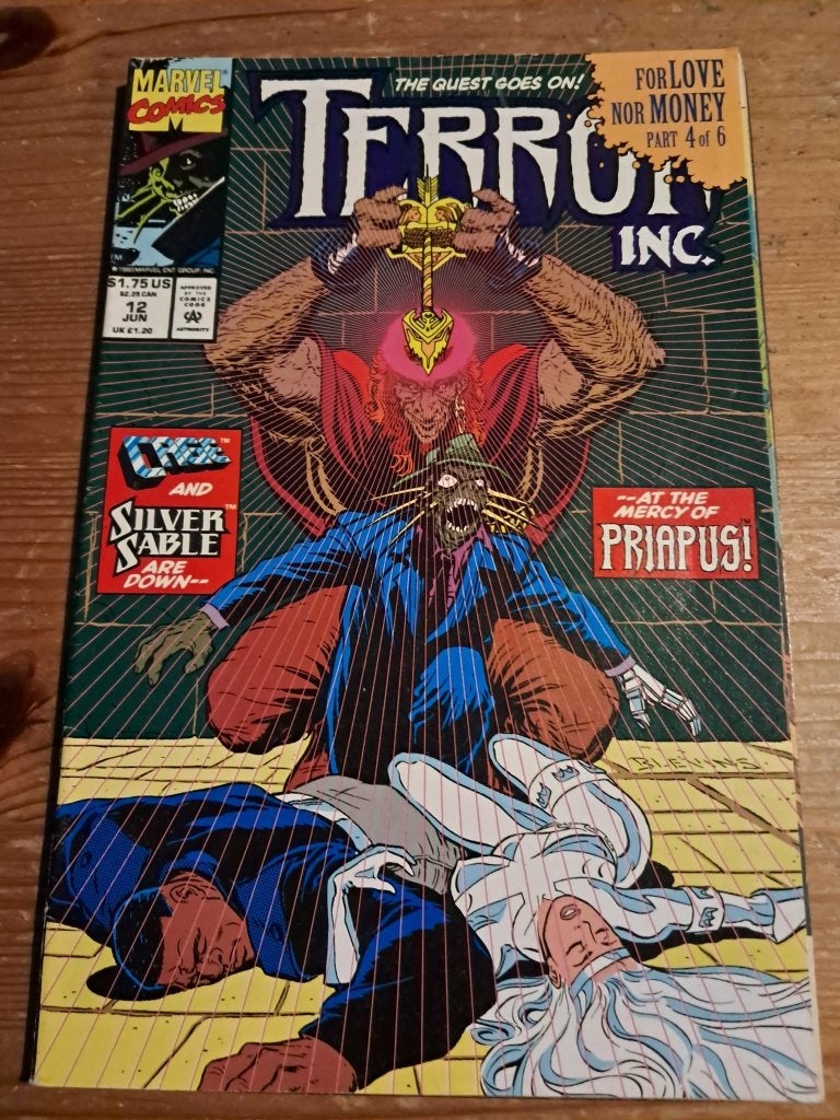 Terror inc #12, Amerika, Ophalen, Gelezen, Eén comic