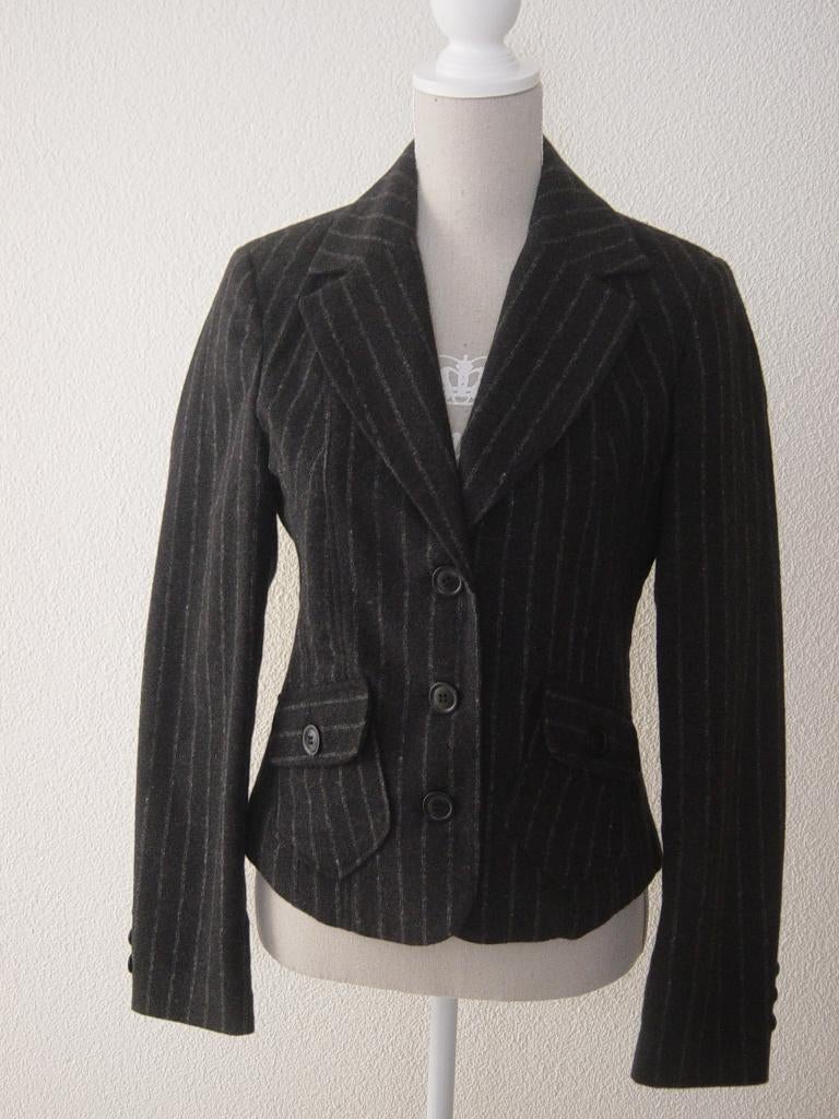 Colbert Jasje Grijs antraciet maat 38, Kleding | Dames, Maat 38/40 (M), Ophalen of Verzenden, Zo goed als nieuw, Jasje