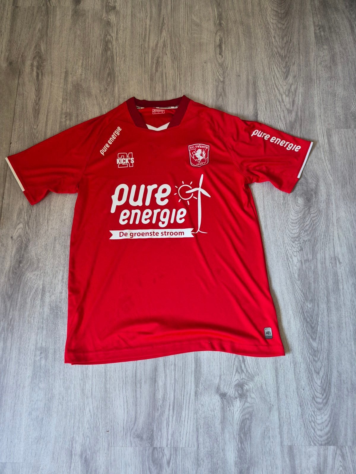 FC Twente thuisshirt, Kleding | Heren, Maat 52/54 (L), Verzenden, Zo goed als nieuw, FC Twente