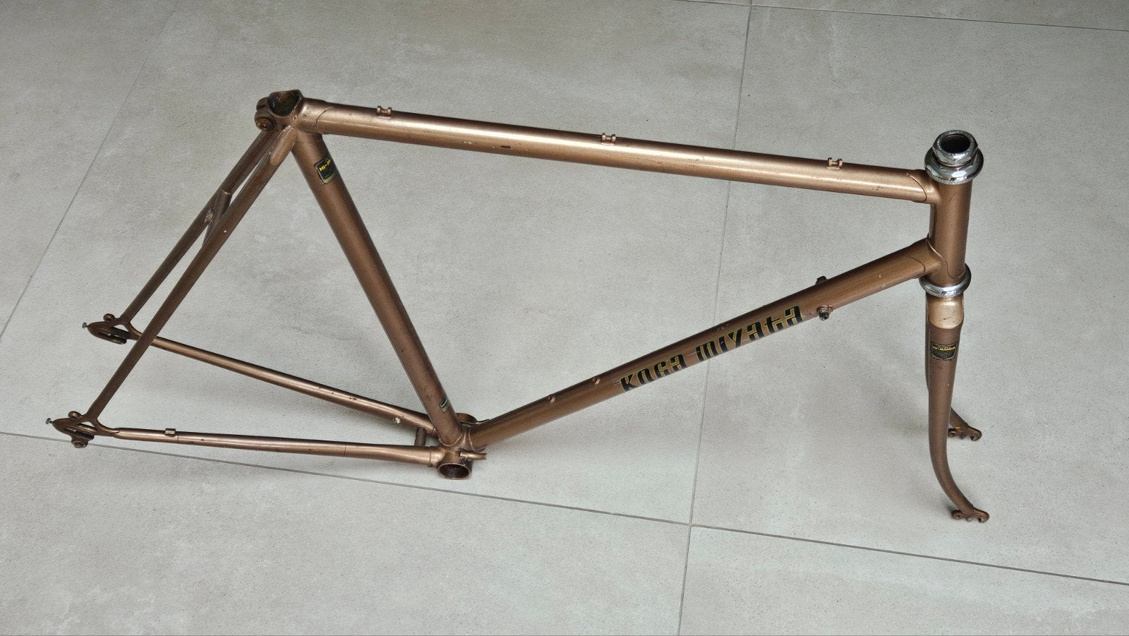 Koga Miyata Gentsluxe-S frameset, Ophalen
